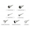 Body Shaper Weight Loss Skin Care Beauty Device 7 In 1 Ultrasonic Cavitation RF Vacuum Elitzia ETMS8001