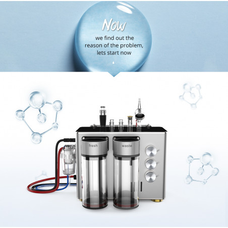 Hydro Facial 3in1  Micodermabrasion  Machine Hydrafacial Face Peeling Cleansing Device Skin  Sprayer Elitzia ET4274