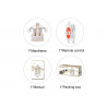 Health Care Vibrator Massager Far Infrared Heating Clothes Elitzia ETHYE102