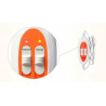 Health Care Vibrator Massager Far Infrared Heating Clothes Elitzia ETHYE102