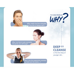 Hydro Facial 3in1  Micodermabrasion  Machine Hydrafacial Face Peeling Cleansing Device Skin  Sprayer Elitzia ET4274