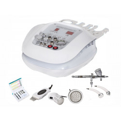 Face Care Skin Beauty 6 In 1 Diamond Microdermabrasion Galvanic Skin Scrubber Oxygen Spray Photon Light Machine Elitzia ET906L