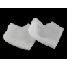 Foot Care Heel Moisturizing Protective Silicone Sleeve Breathable With Holes Daily-use Elitzia ETFT012
