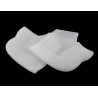 Foot Care Heel Moisturizing Protective Silicone Sleeve Breathable With Holes Daily-use Elitzia ETFT012