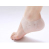 Foot Care Heel Moisturizing Protective Silicone Sleeve Breathable With Holes Daily-use Elitzia ETFT012