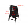Beauty Salon Nail Hair Salon Furniture LED Handwritten Advertising Blackboard Two Types Options Elitzia ETLB1219（two-sided ）