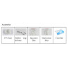 Elitzia ETSRNF00108 15W 3 In 1 Diamond Microdermabrasion Vacuum Spray Beauty Machine