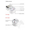 Elitzia ETSRNF00108 15W 3 In 1 Diamond Microdermabrasion Vacuum Spray Beauty Machine