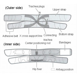 Massage Tools Body Massager Legs Pelvic Hip Lift Massager Home Use Elitzia ETHM125