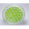 Plastic Silicone Head Massager Hair Comb Hair Massage Scalp Brush Shampoo Brush 3 Colors Optional Elitzia ETHSF12（Green）
