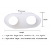 Foot Care Hallux Valgus Double Ring Silicone Toe Separator Daily-use Elitzia ETFT018