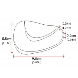 Foot Care Hallux Valgus Silicone Foot Arch Correction Insole Daily-use Elitzia ETFT020