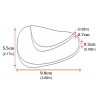 Foot Care Hallux Valgus Silicone Foot Arch Correction Insole Daily-use Elitzia ETFT020
