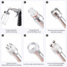 Skin Whitening Acne Treatment RF Hydro Oxygen Jet Spray BIO Machine Elitzia ETFT1316