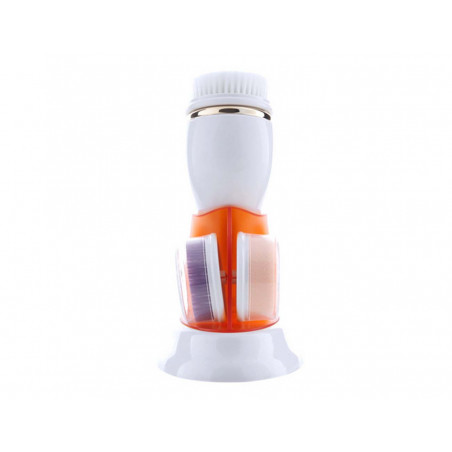 Skin Care Pore Cleanser Blackhead Remover Face Massager 4 In 1 Electric Beauty Device Elitzia ETAE8286B（Orange）