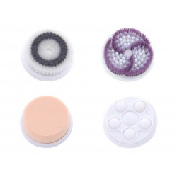 Skin Care Pore Cleanser Blackhead Remover Face Massager 4 In 1 Electric Beauty Device Elitzia ETAE8286B（Orange）