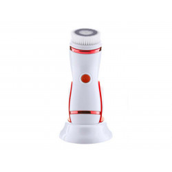 Skin Care Pore Cleanser Blackhead Remover Face Massager 4 In 1 Electric Beauty Device Elitzia ETAE8286B（Red）