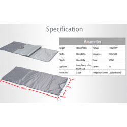copy of Body Shaper Weight Loss Far Infrared Heating Slimming Blanket 8 Types Options Elitzia ETPQ016