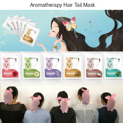 Hair Mask Repair Best Natural Aromatherapy Hair Tail Mask Only 1 Piece 6 Different Scent Options Elitzia ETHTM6（Coconut oil）