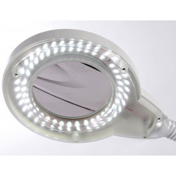 Led Cold Light Magnifying Lamp 5 Times Magnification Compact Clamp Type For Facial Care Tattoo Or Reading Elitzia ETH3006D2