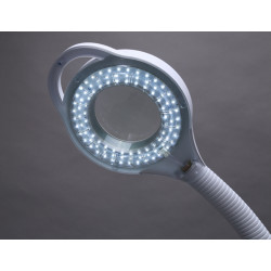 Led Cold Light Magnifying Lamp 5 Times Magnification Compact Clamp Type For Facial Care Tattoo Or Reading Elitzia ETH3006D2