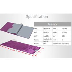 copy of Body Shaper Weight Loss Far Infrared Heating Slimming Blanket 8 Types Options Elitzia ETPQ016