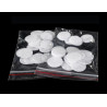 50PCS Round Cotton Pads Filter Accessories For Vacuum Cleaner Beauty Machine Elitzia ETCF2030