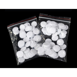 50PCS Round Cotton Pads Filter Accessories For Vacuum Cleaner Beauty Machine Elitzia ETCF2030