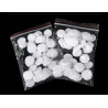 50PCS Round Cotton Pads Filter Accessories For Vacuum Cleaner Beauty Machine Elitzia ETCF2030