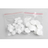 50PCS Round Cotton Pads Filter Accessories For Vacuum Cleaner Beauty Machine Elitzia ETCF2030