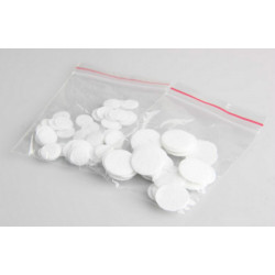 50PCS Round Cotton Pads Filter Accessories For Vacuum Cleaner Beauty Machine Elitzia ETCF2030
