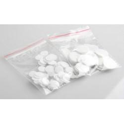 50PCS Round Cotton Pads Filter Accessories For Vacuum Cleaner Beauty Machine Elitzia ETCF2030