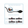 Elitzia ETB022T 3 Layers 3 Tubes Genuine Cervical Spondylosis Traction Massage Neck Stretcher Blue Color