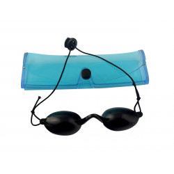 Elitzia ETBZ0110G Silicone Goggles Ultrasonic Color Spectrometer Eye Protection Elitzia 6 In 1 Body Massage Instrument
