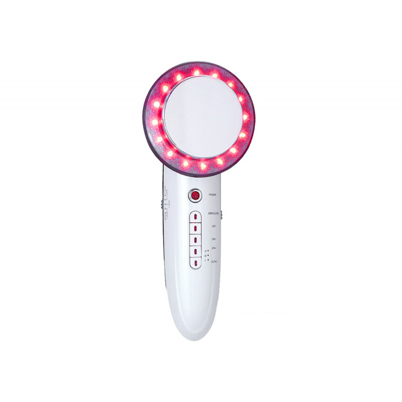 Elitzia ETBZ0110B 6 In 1 Multifunctional Color Light Ion Ultrasonic EMS Body Massage Slimming Instrument